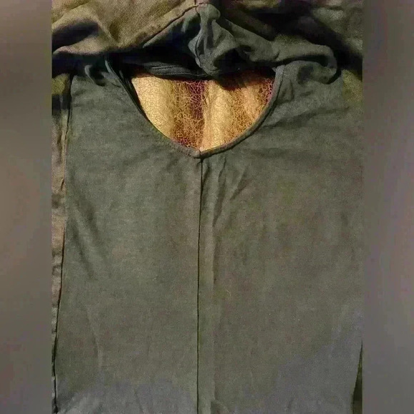 European Culture Black Sleeveless Blouse - NWT - Made in Italy - Size M - Picture 6 of 7